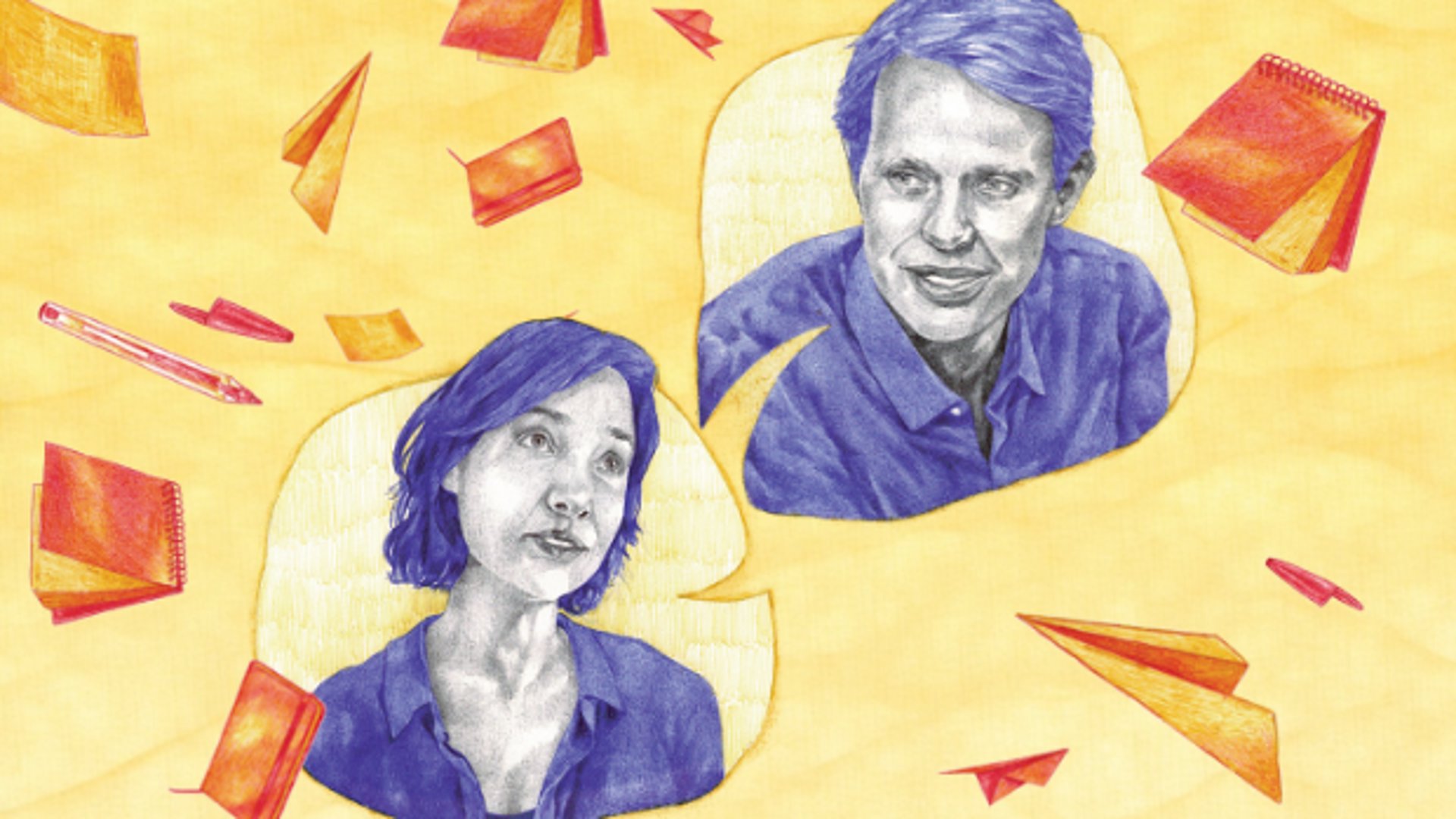Merel Schelland en Jan Beuving zijn uit twee verschillende windstreken in het doolhof van het leven beland.