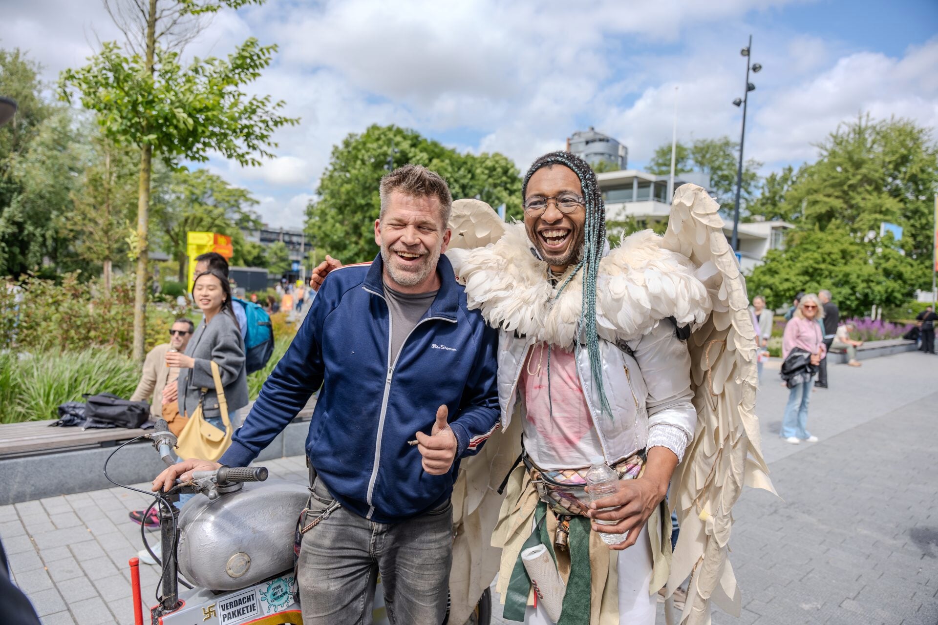 'Ik hoop dat mensen binnenstappen in een kerk, tempel of moskee. En dat ze ontdekken wat voor vriendelijke man de imam is', zegt organisator Sander Ummelen (niet op de foto).