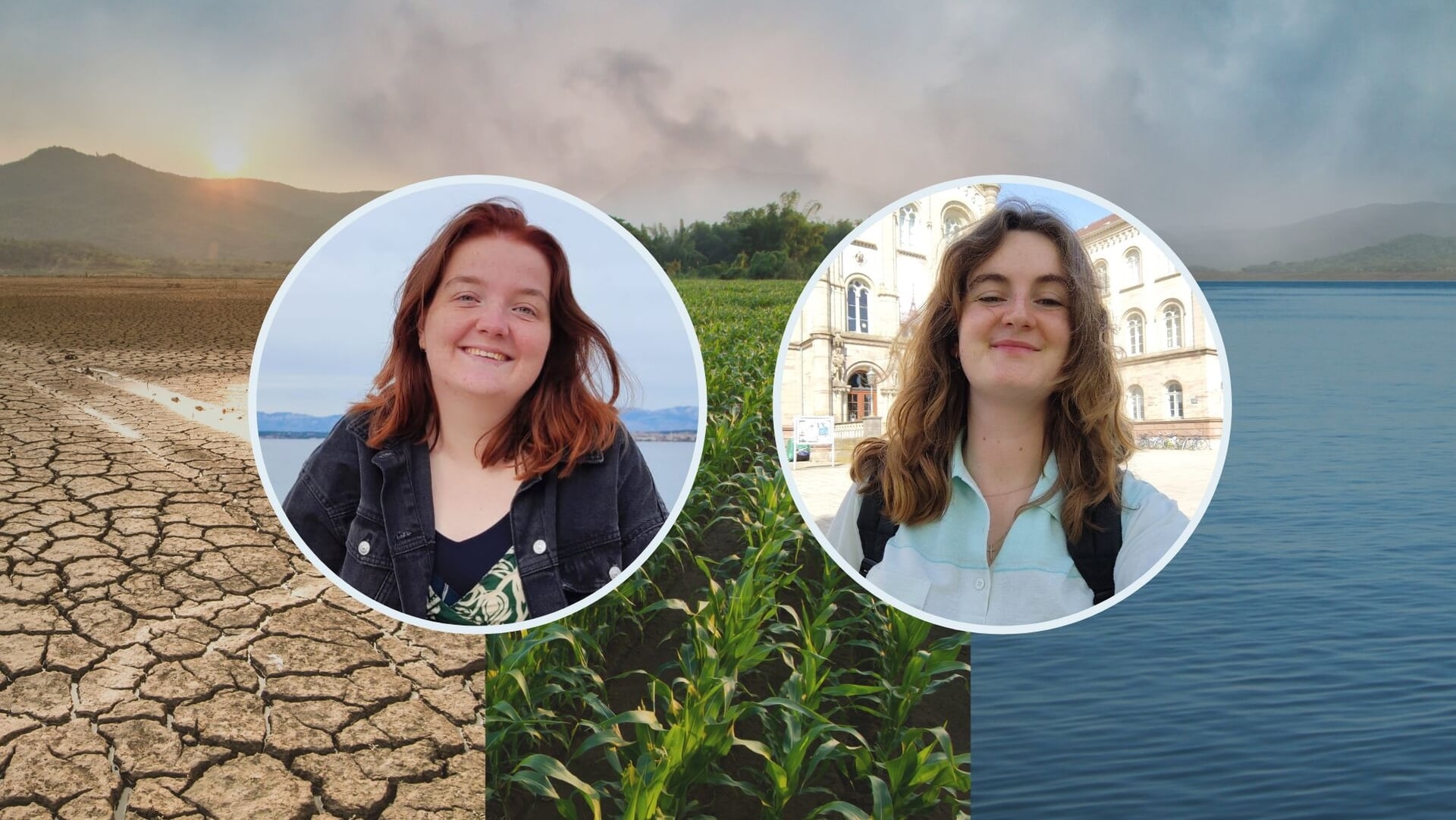 Noor Siersema (24) en Beate Bergman (25) maken zich allebei zorgen om het klimaat, maar gaan daar op verschillende manieren mee om.