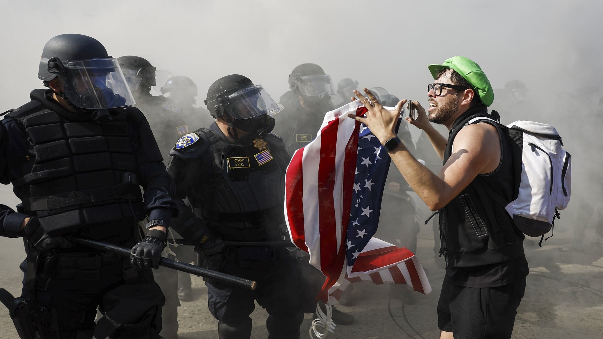 In het progressieve en diverse LA leidden de politieacties tot felle protesten.