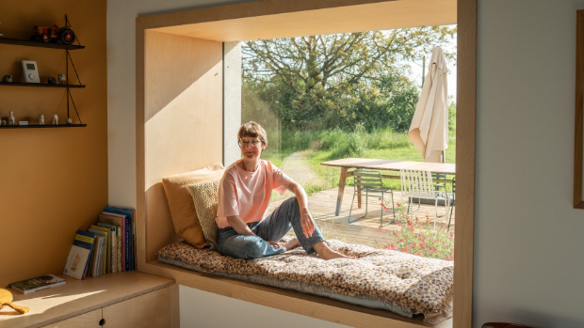 'Ik kan alleen al blij worden van de manier waarop zonlicht door een tak gefilterd wordt.'