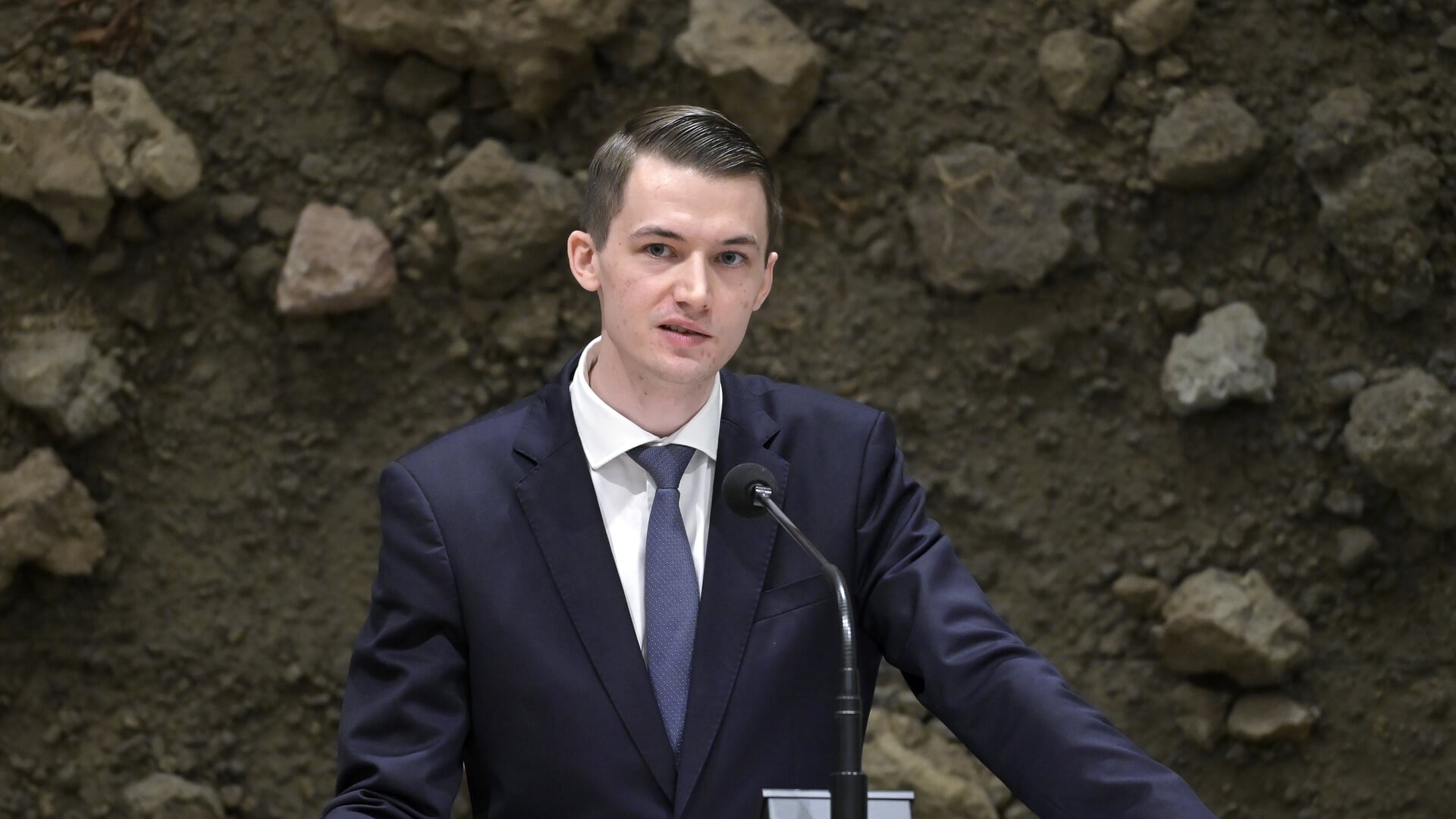 Jeremy Mooiman,lid van de Tweede Kamer voor de PVV