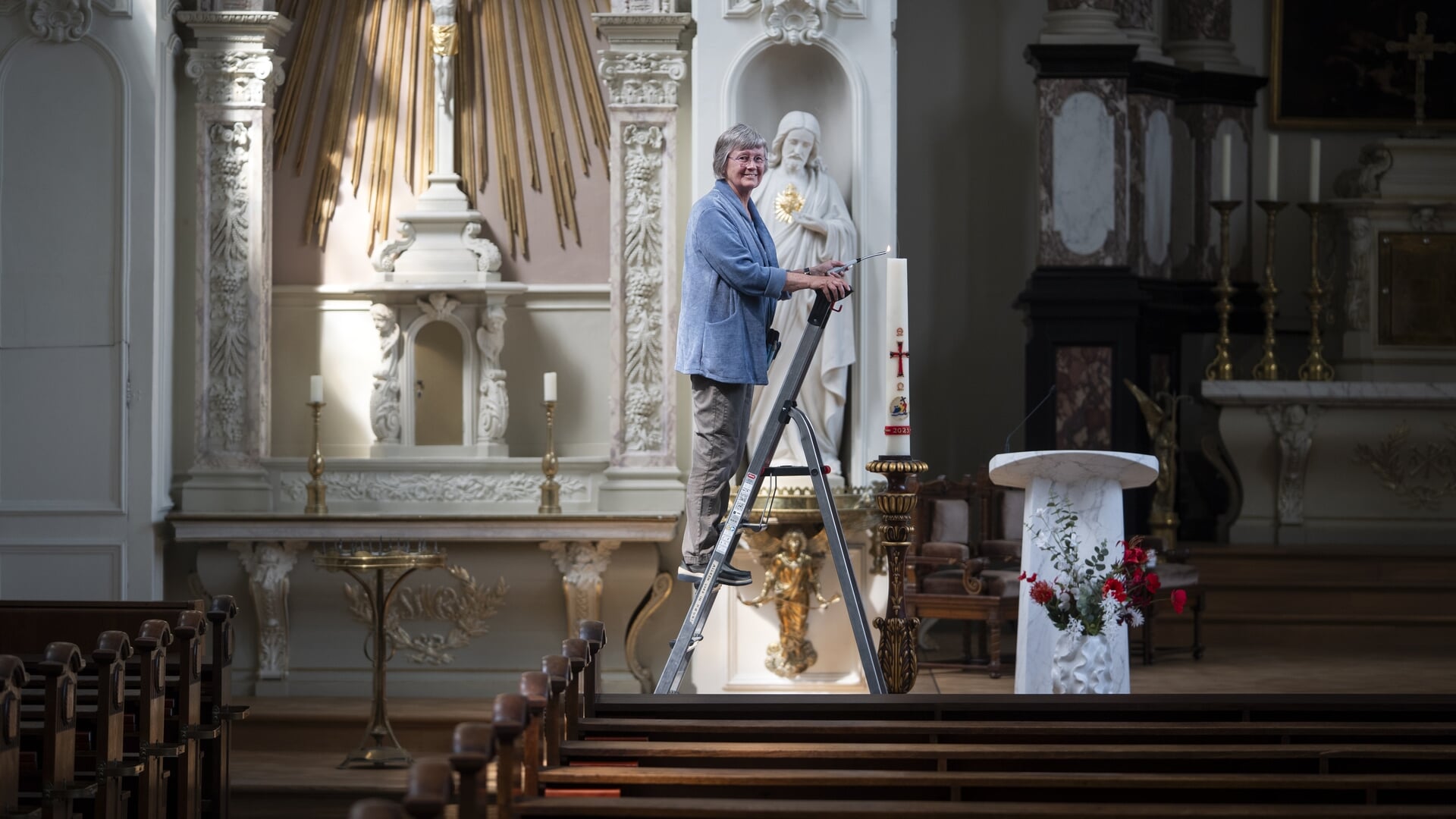  'Ik heb alle gebruiken in de kerk in een versneld tempo mogen leren.'