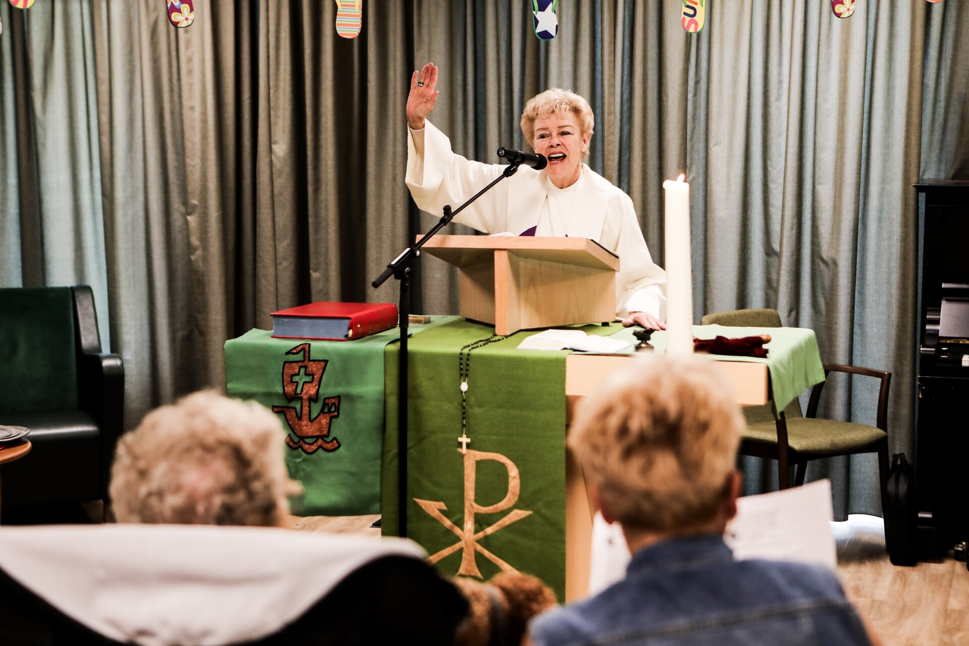 'Als wij godvrezend leven, hoeven we nergens bang voor te zijn.'