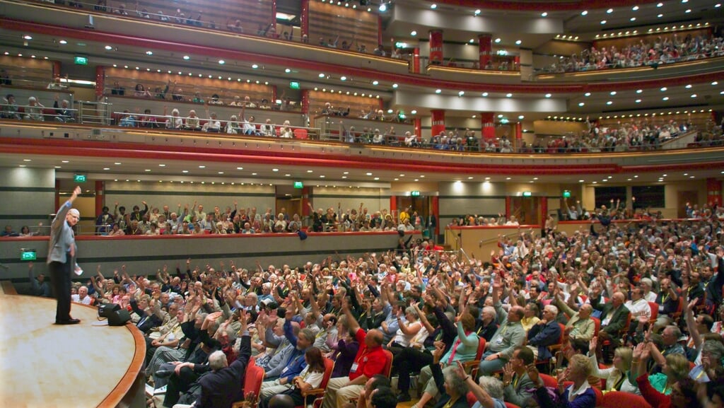 In 2005 sprak Tony Campolo (1935-2024) de Baptist World Alliance toe in Birmingham.