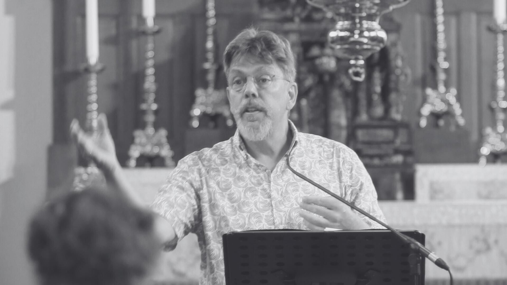 Bas Ramselaar, telg uit een geslacht van kerkmusici.