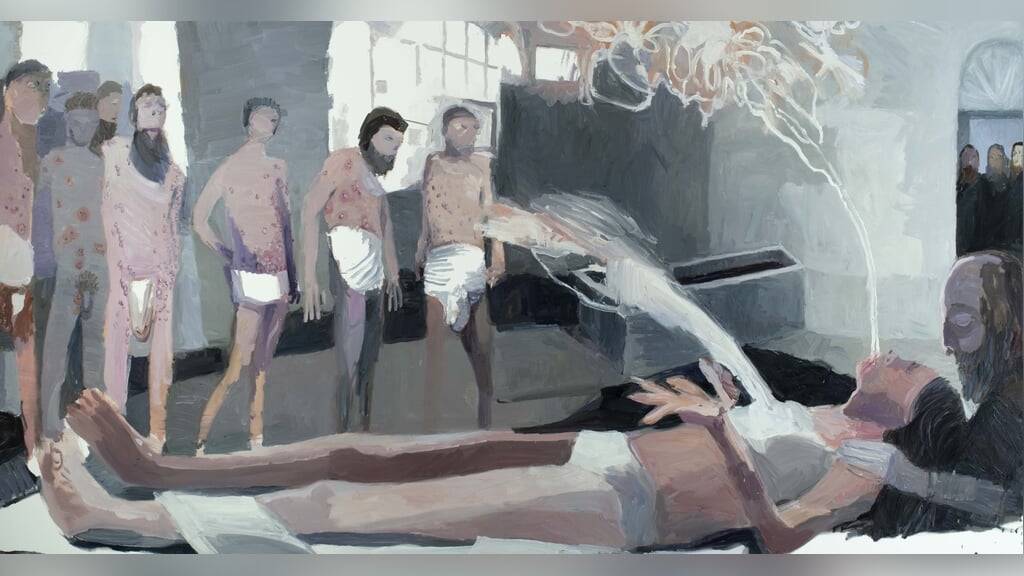 Helen Verhoeven, Demonenuitdrijving bij Maria Magdalena, 2020. Collectie Museum
Catharijneconvent.