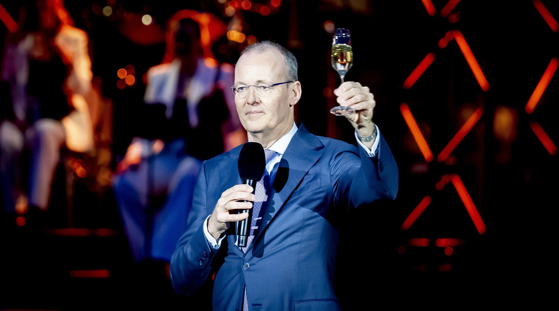 Klaas Knot bij de opening van het vernieuwde hoofdkantoor van DNB eerder dit jaar.