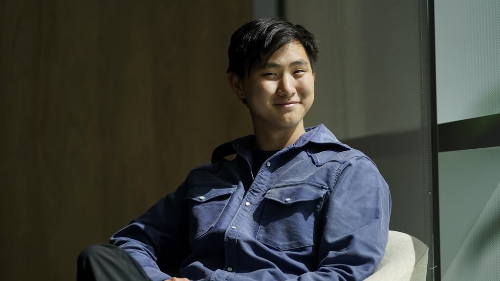 Alexandr Wang in zijn kantoor in San Francisco.