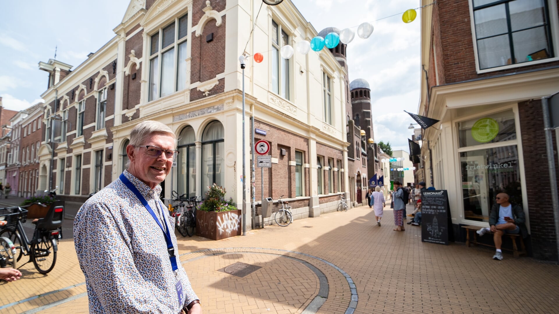  'We zitten precies op de looproute voor toeristen.'
