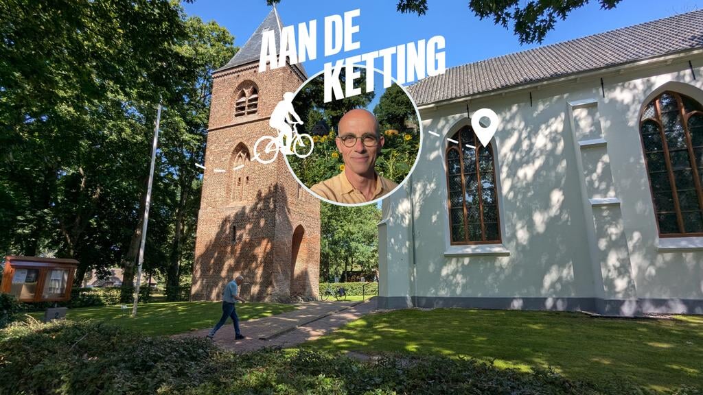 De protestantse kerk van Oosterhesselen die eind dit jaar verkocht wordt.