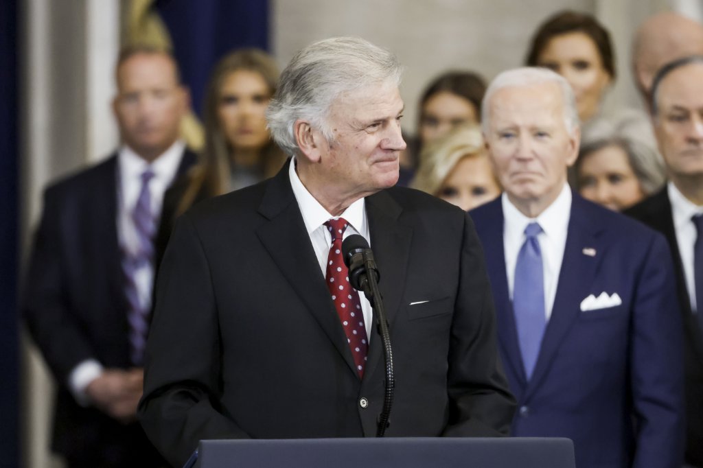 Hulporganisatie Samaritan’s Purse, geleid door evangelist Franklin Graham, bracht deze week meer dan 45.000 kilo voedsel naar het Midden-Oosten. 