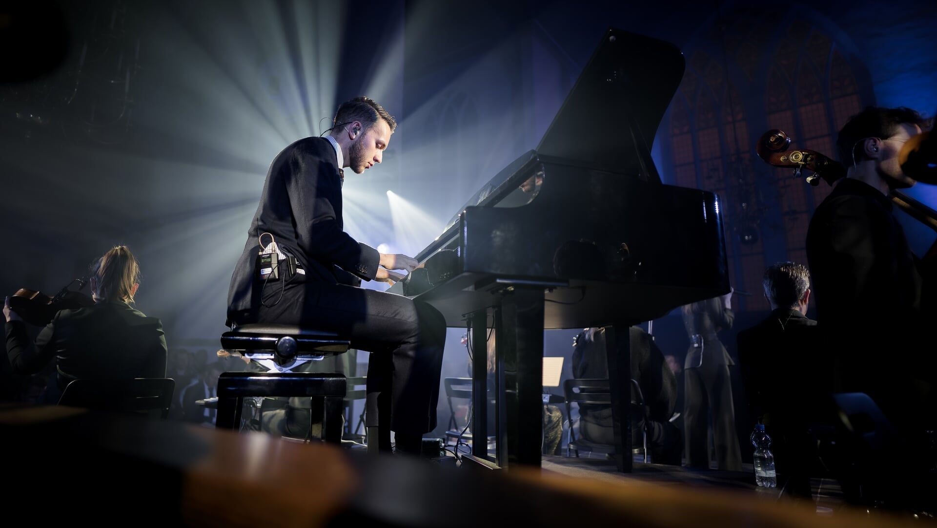 ‘Het is voor mij een droom geweest muziek te maken in en voor de kerk’.