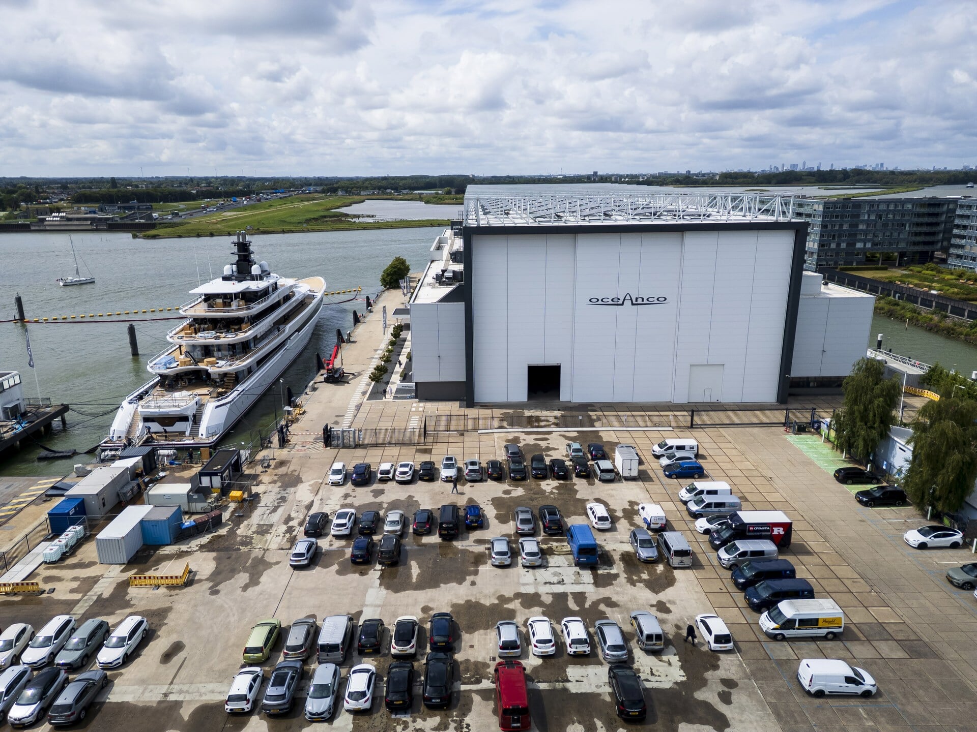 Gabe Newell is de nieuwe eigenaar van jachtenbouwer Oceanco in Alblasserdam.