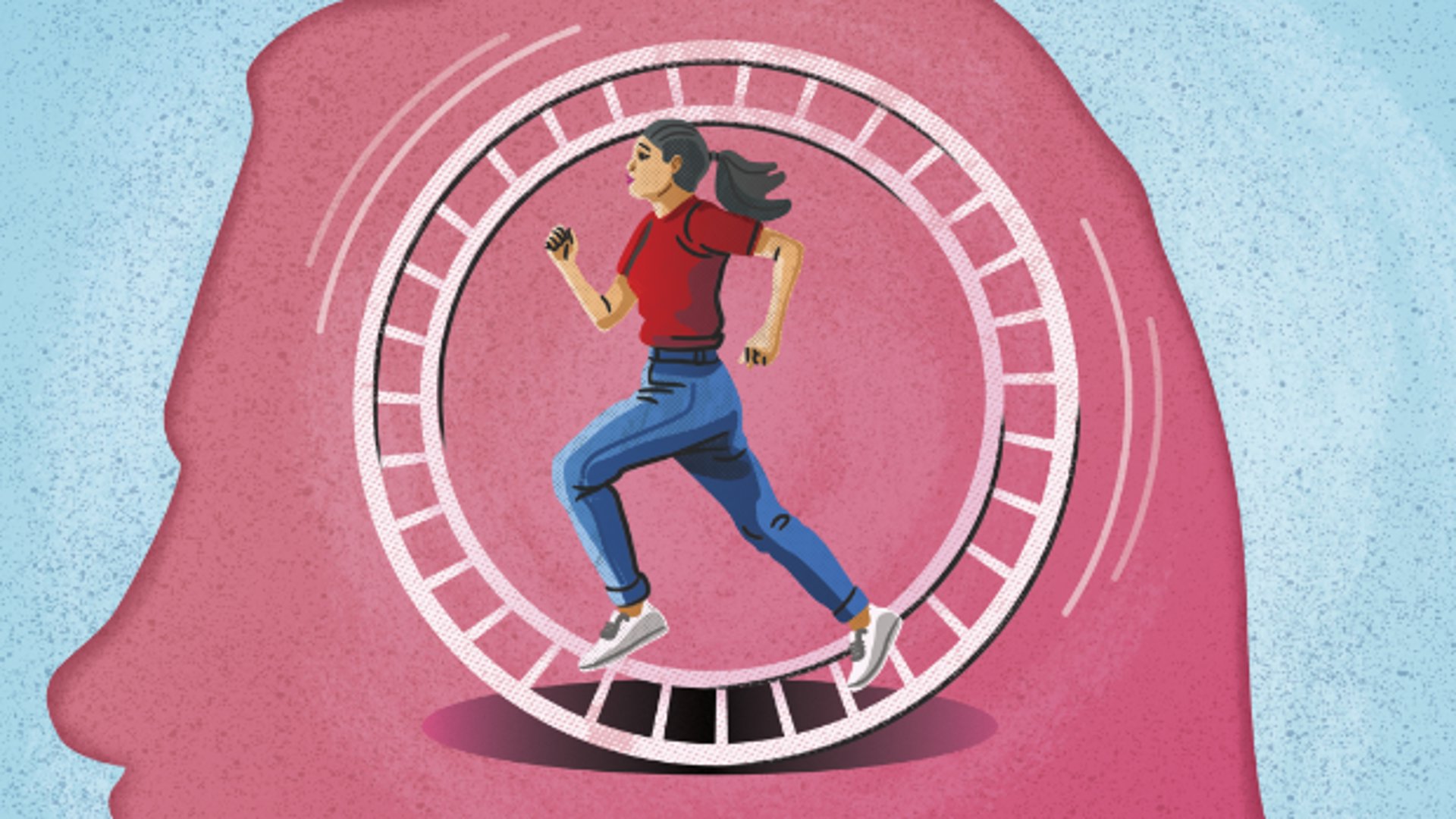 Veel jongeren hebben last van piekeren, stress, frustratie, vermoeidheid en onzekerheid. Een derde voelt zich schuldig bij het nemen van vrije tijd; een kwart ervaart veel paniek.