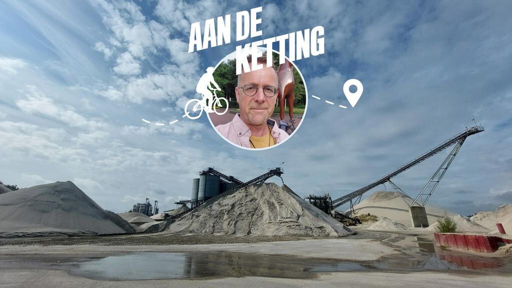 Zandwinning in het Drentse Ellertshaar.