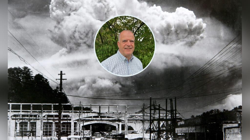 Rob Schouten (66) uit het Gelderse Horssen pleit voor vrede, vergeving en verzoening. Hij richtte de Stichting Herdenking Nagasaki op.