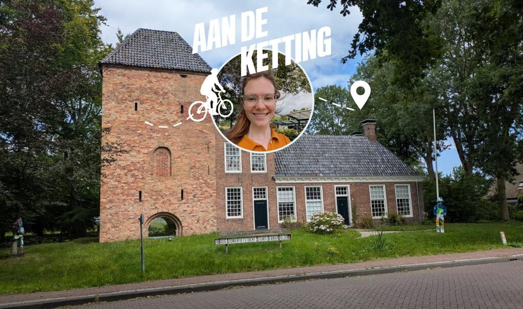 De Schierstins van Feanwâlden: verdedigingstoren, kloostergebouw, postkantoor en museum.