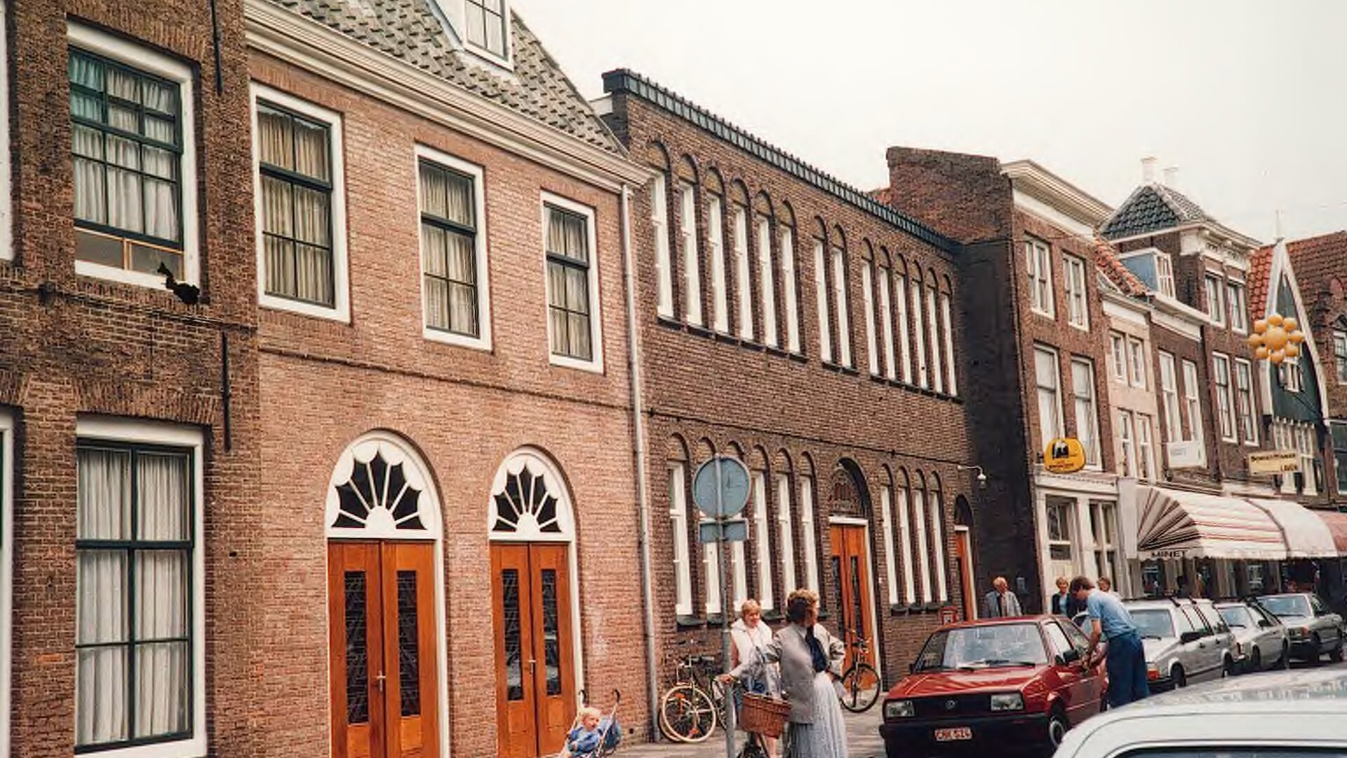 Inmiddels gesloopt kerkgebouw van de Gereformeerde Gemeente in Middelburg, waar in 1918 de SGP werd opgericht.