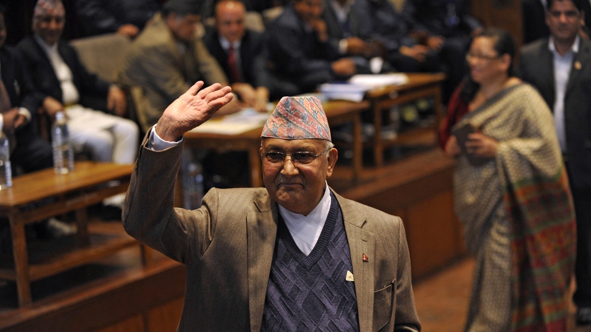 Khadga Prasad Sharma Oli, premier Nepal