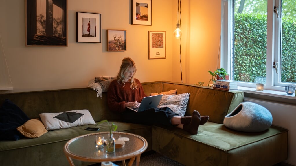 Sanne Romeijn: 'Vrienden zeggen vaak dat deze plek een vakantiegevoel geeft.'