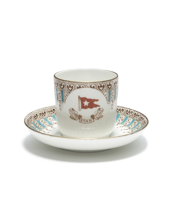 Servies Titanic in Nederlands museum