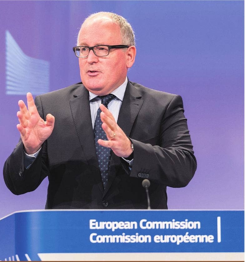 Timmermans komt weer even thuis