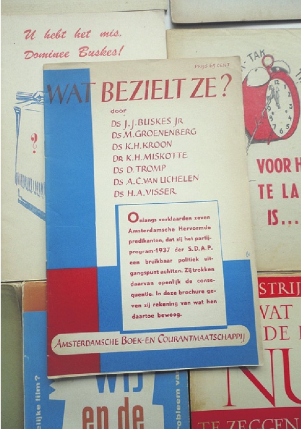 Roeptoeters van toen: Zeven dominees werden socialist