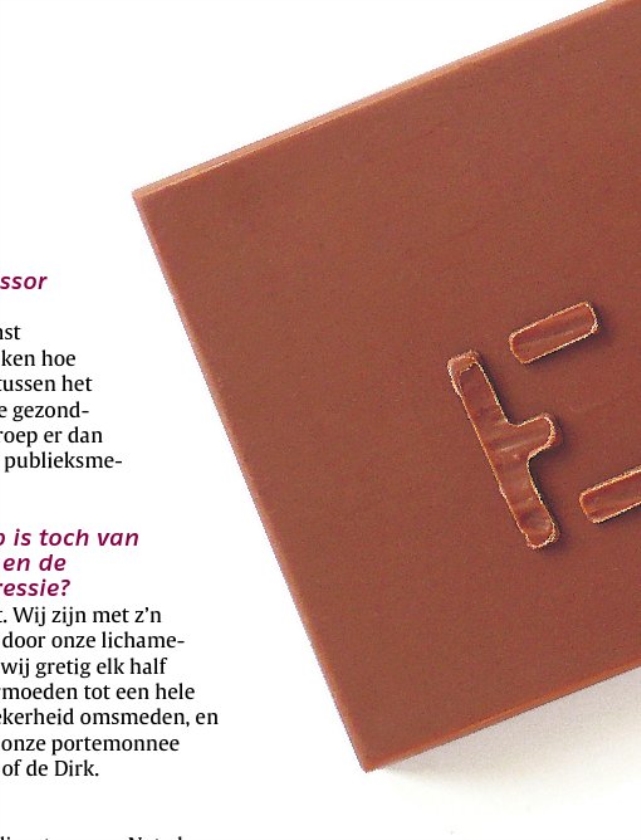 Niet te snel aan de bel over eten