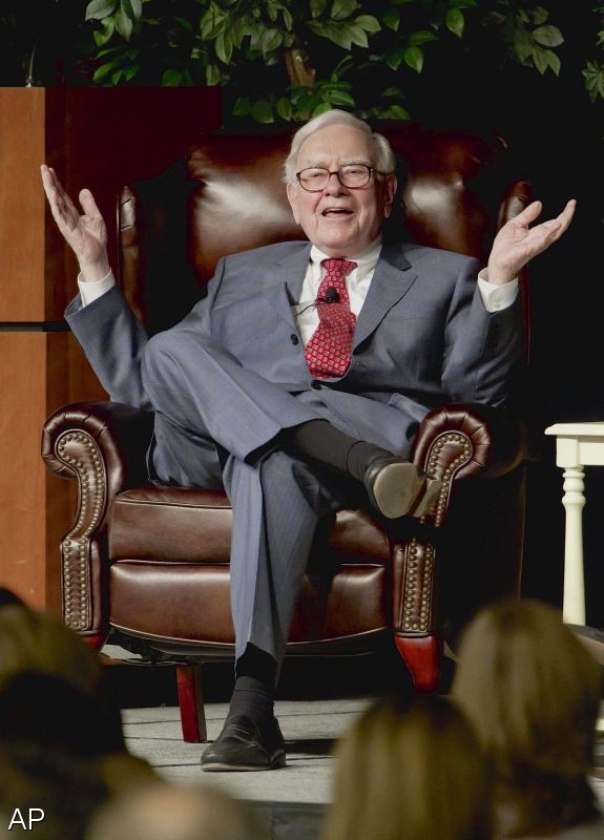 Winst bedrijf Warren Buffett loopt terug