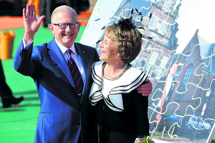Prof. mr. Pieter van Vollenhoven, de man van prinses Margriet viert vandaag zijn 76e verjaardag (novum)