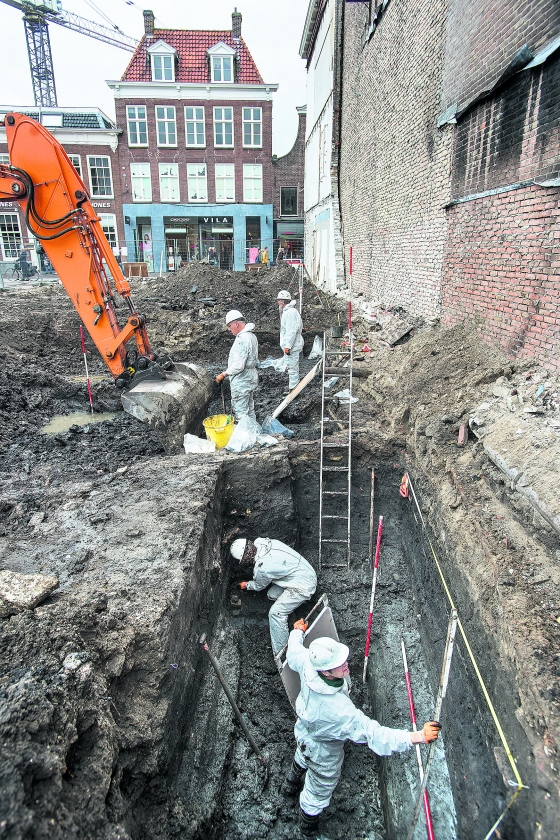 Betalen voor archeologisch graafwerk na grote brand (Guus Dubbelman)