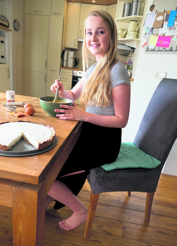 Talitha (18): 'Ik heb een weblog over gezond eten'