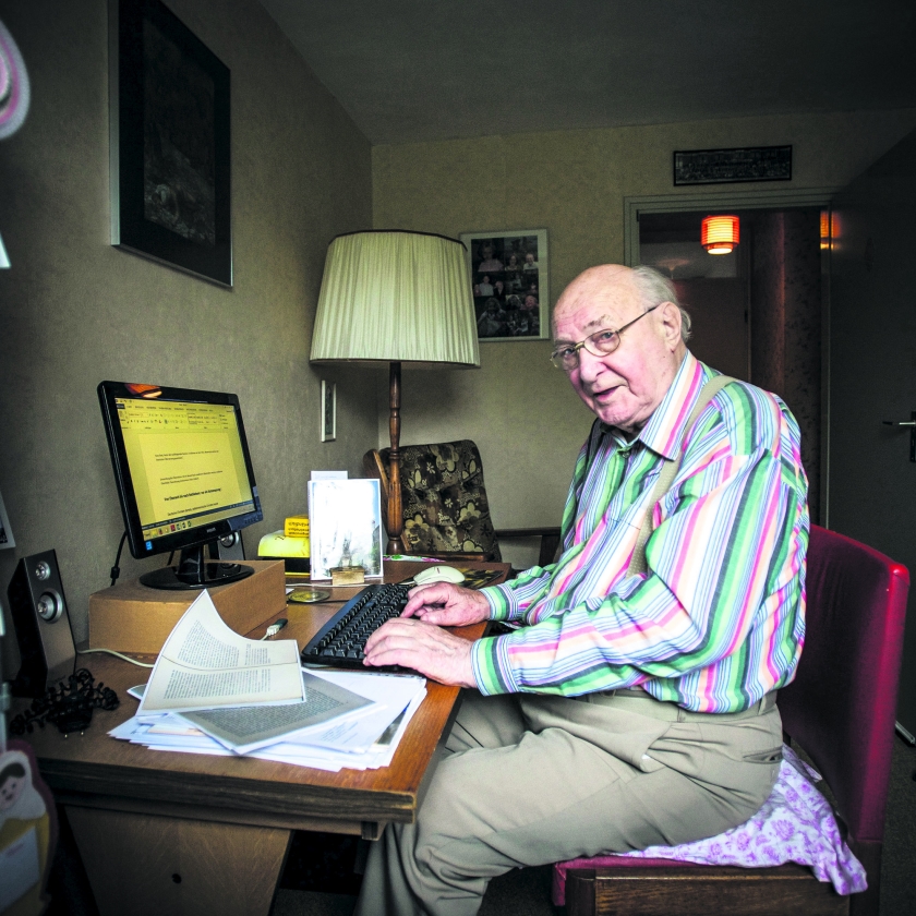 Heinz Volkert (89): 'Vertalen gaat nog erg soepel'
