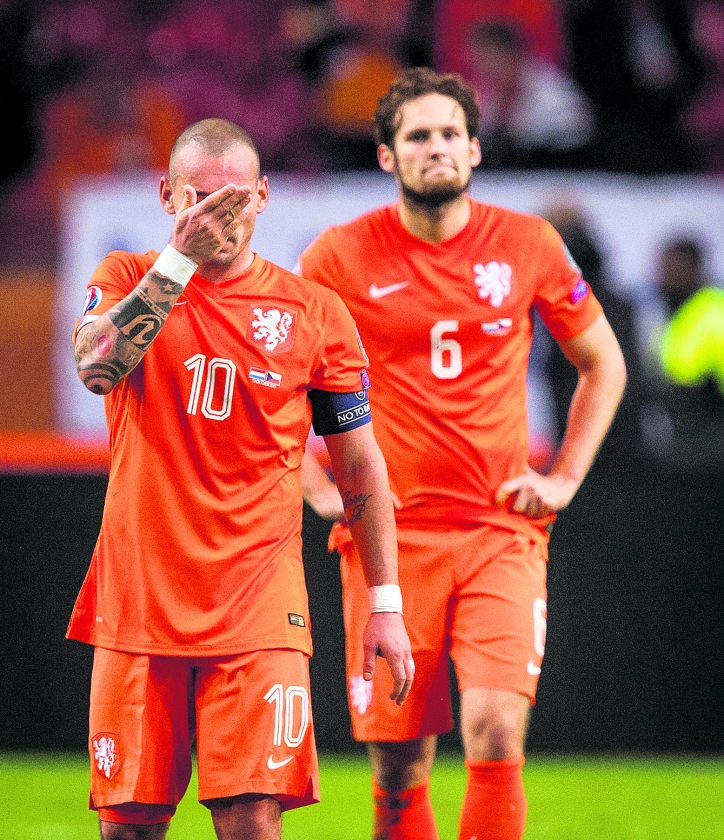Oranje van voetbalgidsland naar de marge