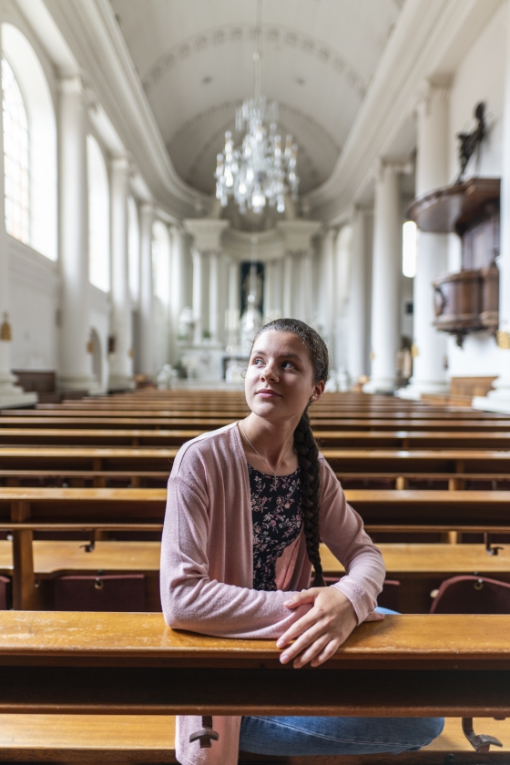 Isabel Veselka: ‘Af en toe denk ik: wat bedoelt Jezus hier?’ (Hielco Kuipers)