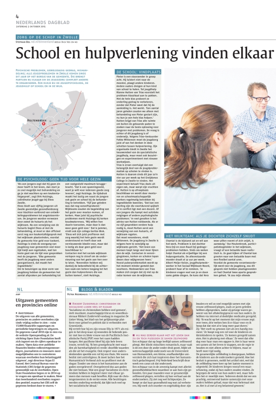 Na een jaar lang praten is er in Zwolle nog veel zoals het was (anp / Ferdy Damman)