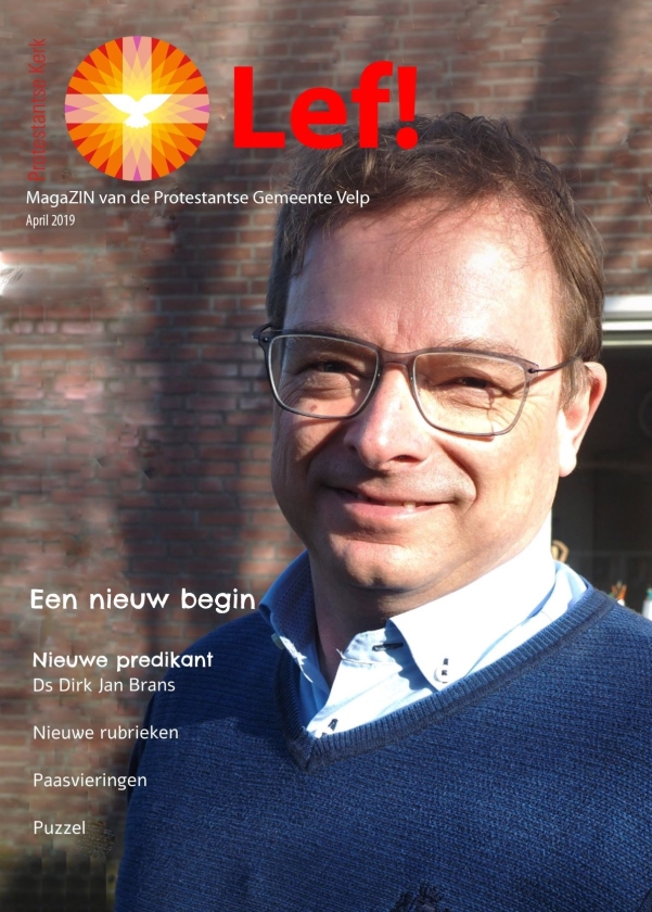 Het winnende kerkblad Lef! (de zalige zalm)