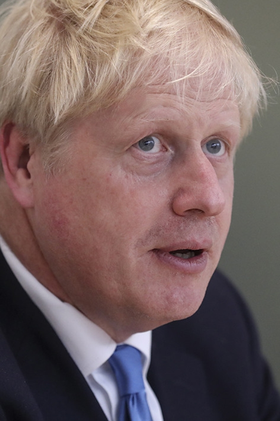 De Britse premier Boris Johnson. (epa / Simon Dawson)