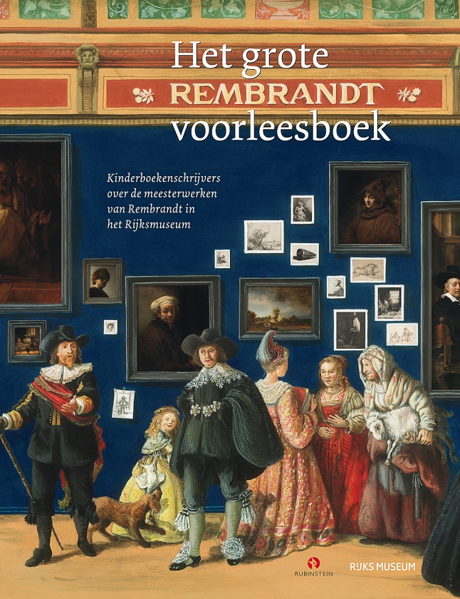 Zeven kinderboekenschrijvers hebben zich laten inspireren door schilderijen van Rembrandt en bij een schilderij van hun keuze een verhaal geschreven. Die verhalen zijn nu gebundeld in Het grote Rembrandt voorleesboek (Uitg (uitgeverij rubinstein)
