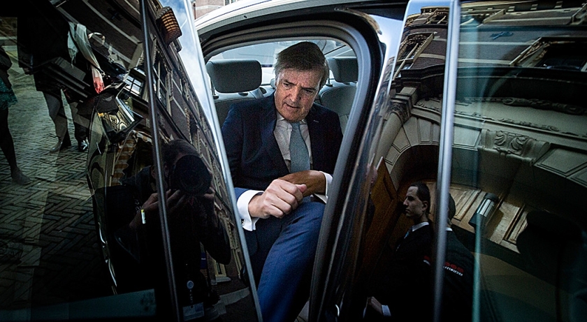 Loek Hermans is op 2 november teruggetreden als VVD-fractievoorzitter in de senaat vanwege kritiek op zijn rol als toezichthouder bij zorgconcern Meavita. (anp / Bart Maat)
