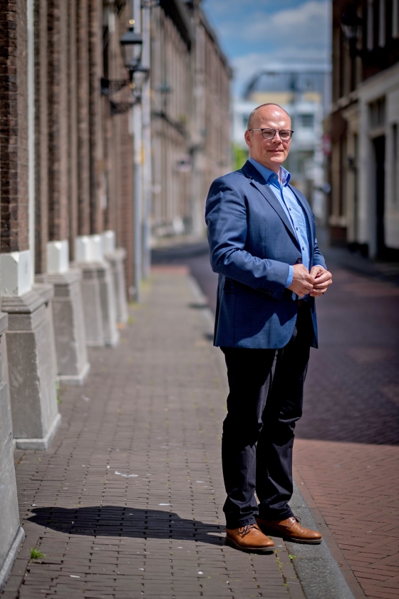 Derk Stegeman: 'Ik lijd aan de ongelijkheid die ik zie in Den Haag' (David van Dam)