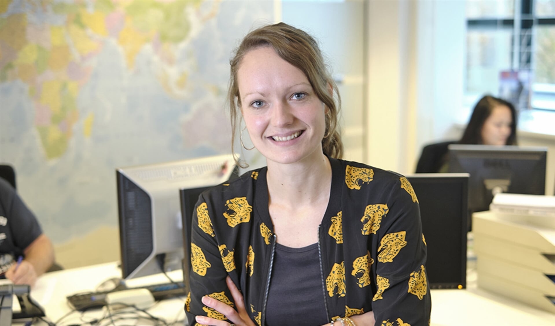 Buitenland-redacteur Sanne Grafhorst.
