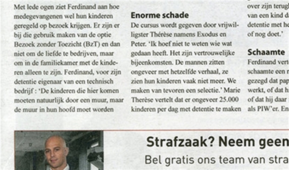 Blogs en bladen: crimineel veranderde door zus