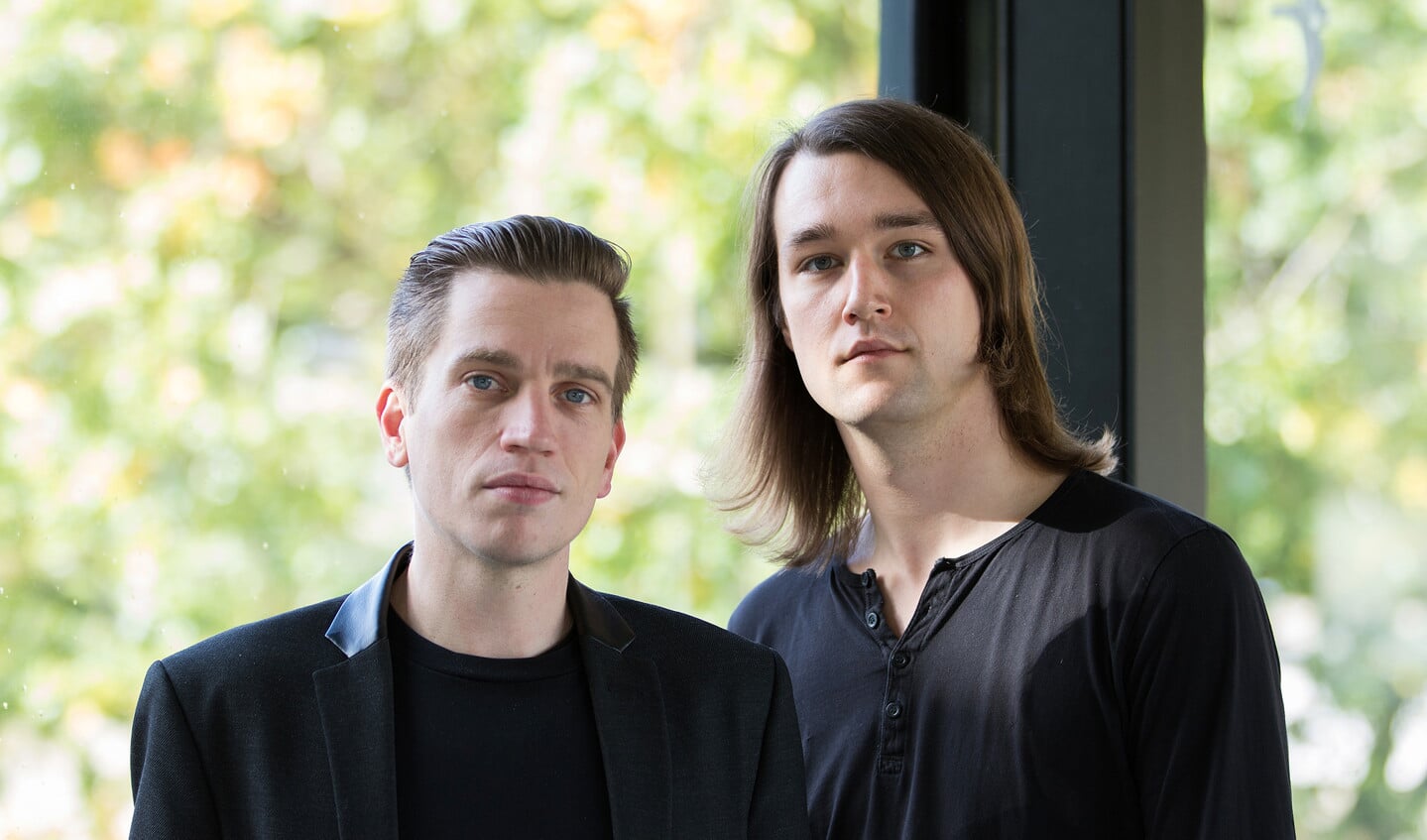 Arjen Kleinherenbrink en Simon Gusman