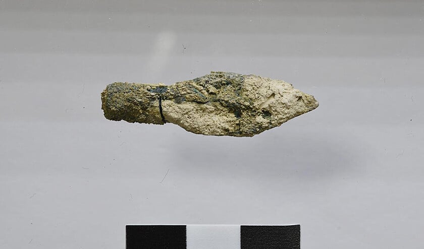 Archeologen treffen regelmatig as aan van verbrand afval. ‘Maar niemand heeft pijlpunten in zijn huisvuil.’ (mount zion archaeological project)
