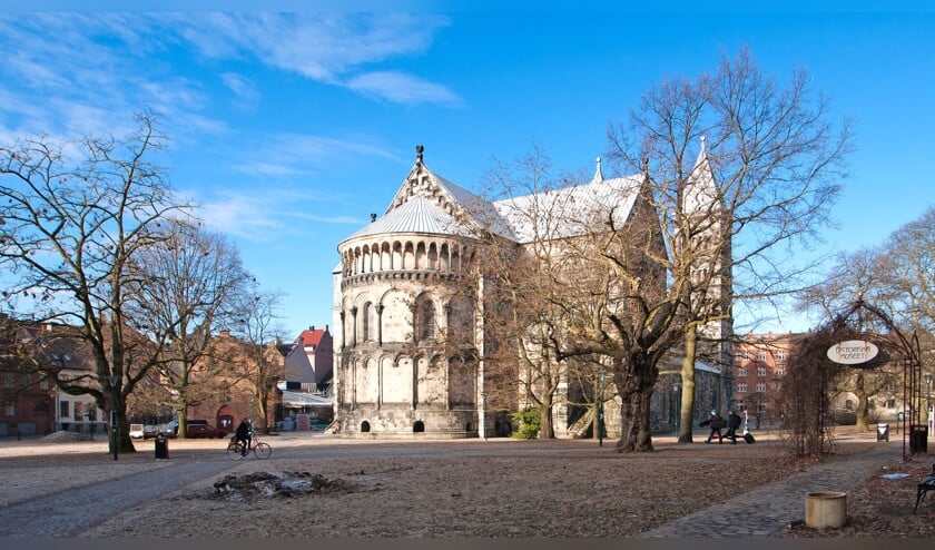 De lutherse kathedraal van Lund, waar volgens plan later dit jaar het begin van de Reformatie zal worden herdacht. (wikipedia / Francois Polito)
