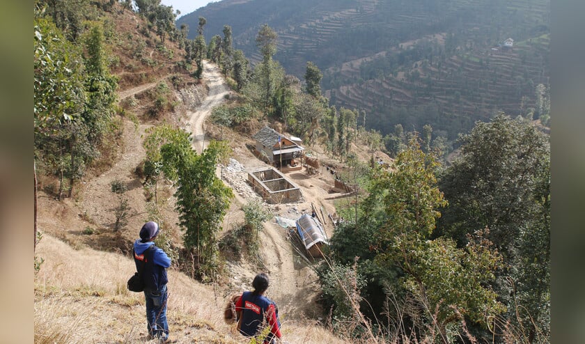 In het afgelegen district Ramechhap zijn nauwelijks hulporganisaties actief. (Wendy van Amerongen medair en nd)