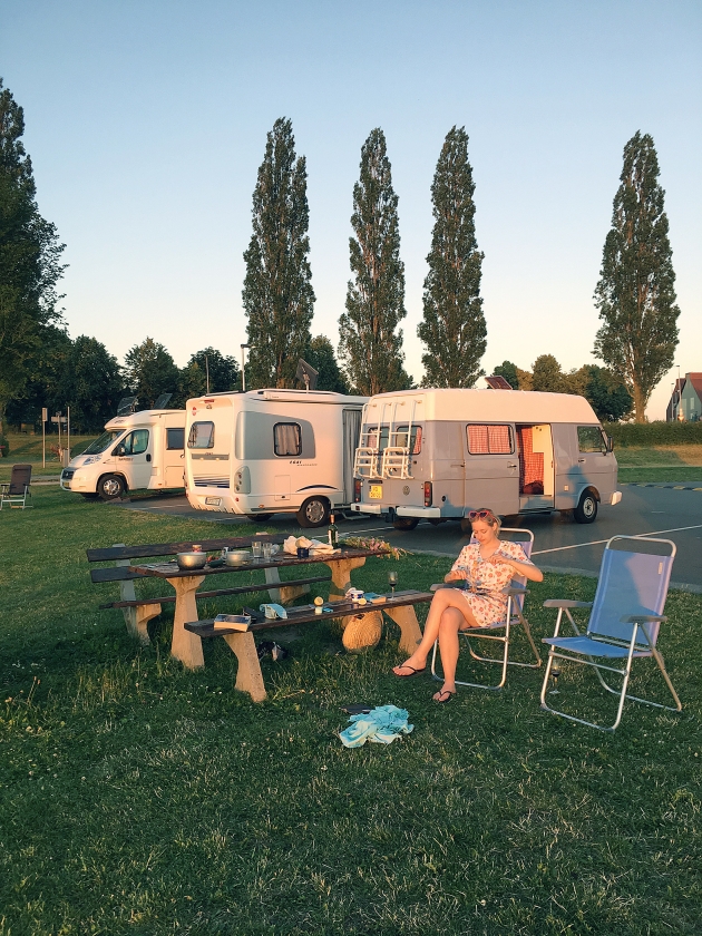 Eten met uitzicht. (nd)