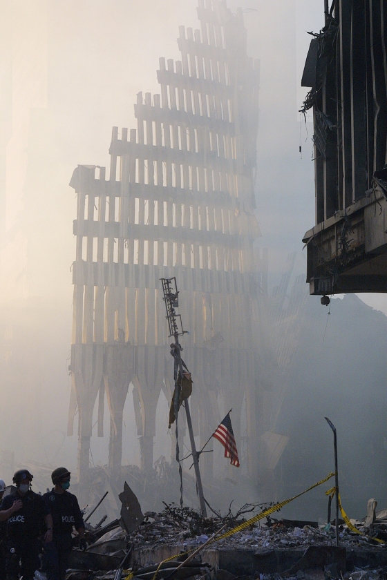 In de naweeën van ‘9/11’ leerde Tim Keller bidden. Van zijn vrouw. (ap / Shawn Baldwin)
